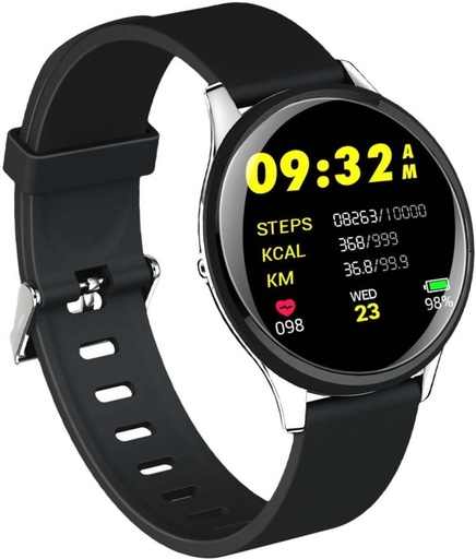 [SWHH27VPFU8C87EU] Polaroid PA58 Smartwatch (Black Strap)