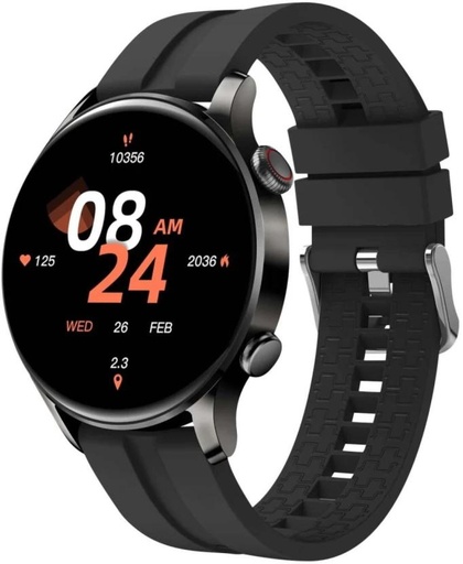[SWHH27VPSJZXTDWN] Polaroid POLS11GM Smartwatch (Gun Metal Grey Strap)