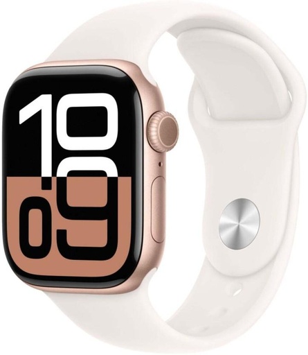 [SWHH7M8DEHGBGYSS] APPLE Watch Series 10 Smartwatch (Rose Strap, Free)