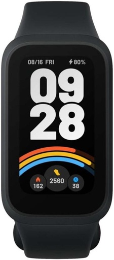 [SWHHE5GZFKFHPUH2] Xiaomi Smart Band 9 Active Smartwatch (Black Strap, Free-size)