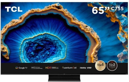 [TVLH7Z7YNNNEQANG] TCL 165 cm (65 inch) LED Ultra HD (4K) Android TV 2022 Edition