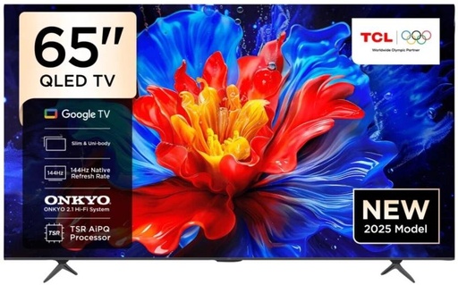 [TVLHDGZ63TJUZ6NU] TCL 165 cm (65 inch) LCD Ultra HD (4K) Google TV 2025 Edition