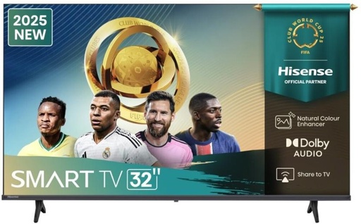 [TVLHE3GCMEYVVSTG] Hisense 80 cm (32 inch) LED HD Ready VIDAA TV 2025 Edition