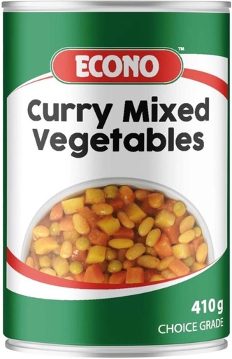 [CFDH4V35KYPRDENE] Econo Curry Mixed Vegetables (410 g, Pack of 12)