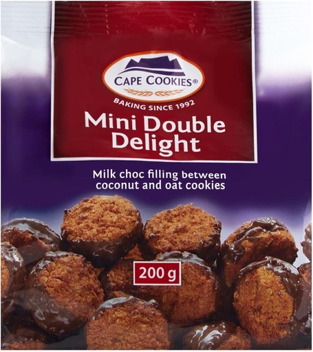 [CKBHE2BC3YHUUGAM] Cape Cookies Mini Double Delight Bakery Biscuit (200 g)