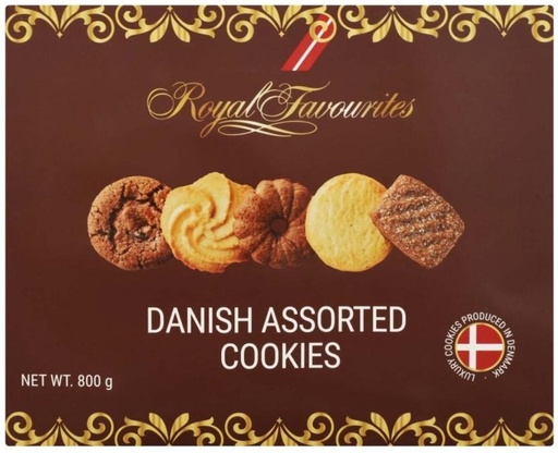 [CKBHFU63HC95KVJZ] Royal Danish Assorted Assorted Biscuit (800 g)
