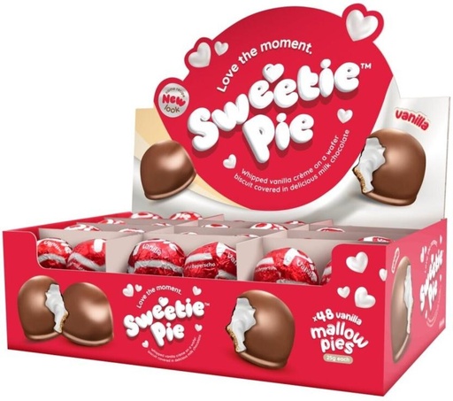 [CHOH26PHZZ8VYJ4T] Sweetie Pie Mallow Pie Milk Chocolate Bites (10 x 25 g)