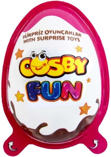 [CHOH26PHZ5R9SVYH] Cosby Fun Suprise Boys Toy White Chocolate Fudges (11 x 20 g)