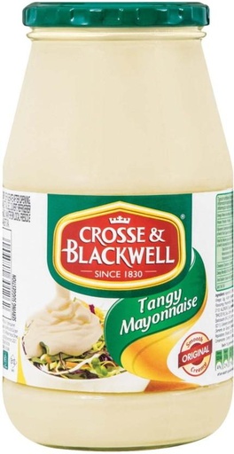 [JSDH4V2K2ABTHEPW] Crosse & Blackwell Mayonnaise Regular Sauce & Dip (6 x 375 g)