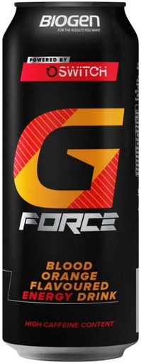 [ESMH26TWM3DZZTSJ] Switch G Force Blood Orange Flavoured Energy Drink (Orange Flavoured, 6 x 500 ml)