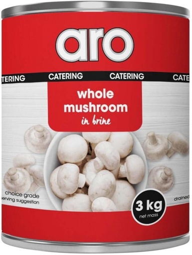 [CFDH4V35MMPCESWR] Aro Whole Mushrooms Mushroom (3 kg)