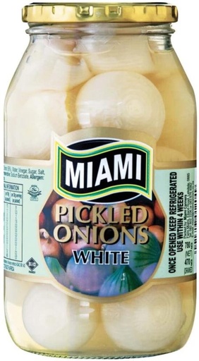 [CFDHD6USSXMXWP5X] Miami Pickled Onions White Vegetables (780 g)