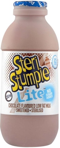 [MLKH9H56QVSH2C3A] Steri Stumpie Flavoured Low Fat Milk, Chocolate Flavour (24 x 350 ml)