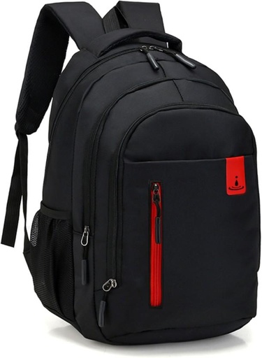 [BPKH59G7ZFH9F6GJ] iDemoo NAPIER-BACKPACK-RED Laptop Backpack (Red, Black)