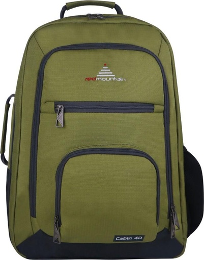 [BPKH4CB8XSUHMBZX] Red Mountain International (Pty) Ltd Cabin 40L Travel Backpack + Laptop Comparment Laptop Backpack (Green)