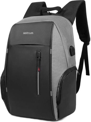 [BPKH5GZVNR48HHFS] Astrum LB210 Laptop Backpack (Grey, Black)
