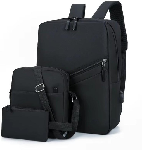 [BPKH6BFVRQ7YQSUK] umlilo logistics travel laptop backpack 3 in 1 laptop bag Laptop Backpack (Black)