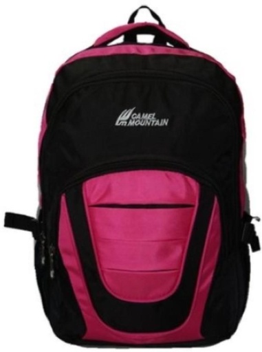 [BPKH6AJ2DDCNMPXS] Camel Mountain Laptop Backpack Laptop Backpack (Pink)