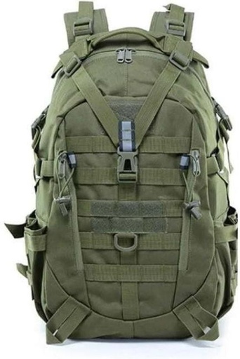 [BAGH4SRW8VGPHCEM] Tactical Reflective Backpack Waterproof Backpack (Green, 40 L)