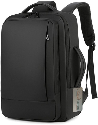 [BPKHDMN97SQRNEWH] Cozitems Extendable Large Capacity 39L 15.6" Laptop Backpack Laptop Backpack (Black)