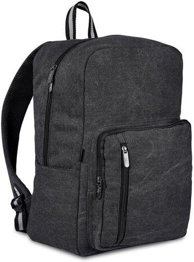 [BPKH75SRFE6JCS3P] Serendipio Northbridge Canvas Laptop Backpack (Black)