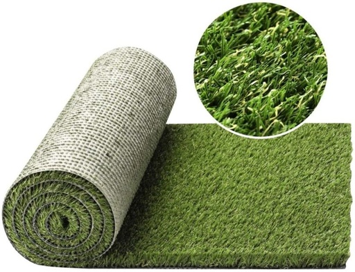 [MATH29V69FHHEJJ6] Flinstone Pebbles Artificial Grass Floor Mat (Green, Medium)