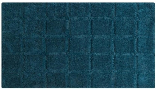 [MATH5Q94YGHFB7SA] HOME LIVING_1 Salina Bath Mat Emerald Ink Bathroom Mat (Blue, 50 cm x 90cm)