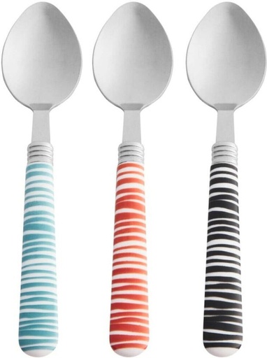 [CYSHBGXE9ZGYXXY3] Fusion (6 Piece) Teaspoon Stainless Steel Cutlery Set (Pack of 1)