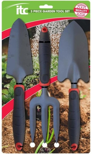 [GTSH9PQ2GYKVFXBX] ITC Set Garden Tool Kit (3 Tools)