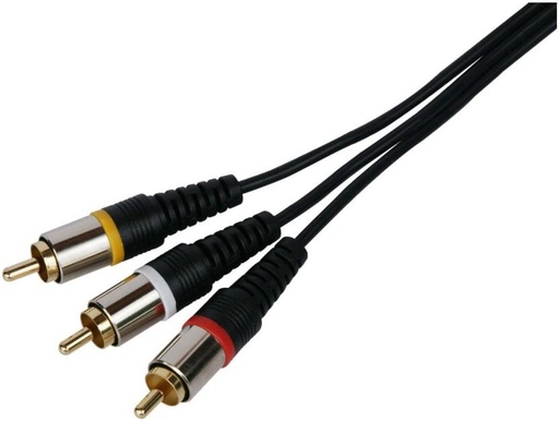 [DTCH9UF2GUXTT5QH] Ultra Link 3.5mm Female Aux To USB Type C 5 m UL-AC3RCA0500 (Compatible with TV, Black, One Cable)