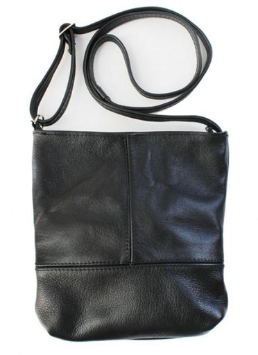 [BAGH4TZWUZYTZ8CB] Lebocode Genuine Leather Get up and go Bag Black Messenger Bag (Black, 2 L)