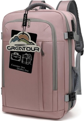 [LBYHGNKXZ8XHF3FH] GREATOUR 15.6 inch Laptop Backpack (Lilac)