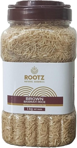 [RICHGF4UY6GMHGD3] ROOTZ Brown Basmati Rice Brown Basmati Rice (Raw) (1 kg)