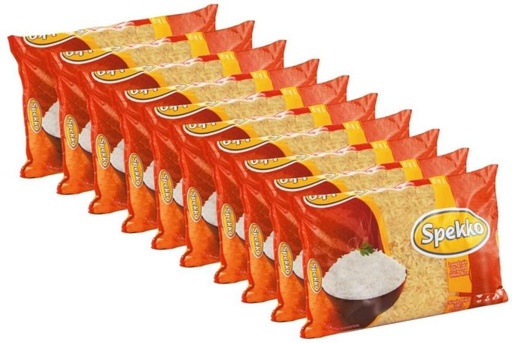 [RICHGDKTZ3PUDAN9] Spekko Long Grain Rice (Parboiled) (Pack Of 10, 1 kg)