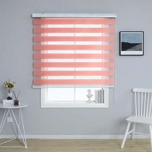 [BLSHBHZ3EYJN9N8F] SMTE Cord Drawn Roller Blind (Polypropylene (PP), On Window)