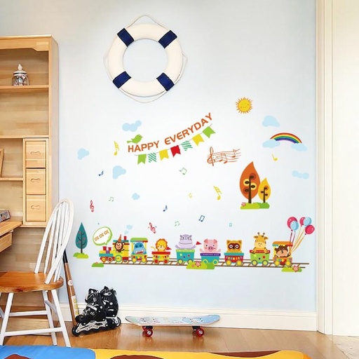 [WLPH4GUD46A6XSFC] HEALTHY LIFE PRODUCTS SK 9346 Animation & Cartoons Multicolour Wallpaper (90 cm x 61 cm)